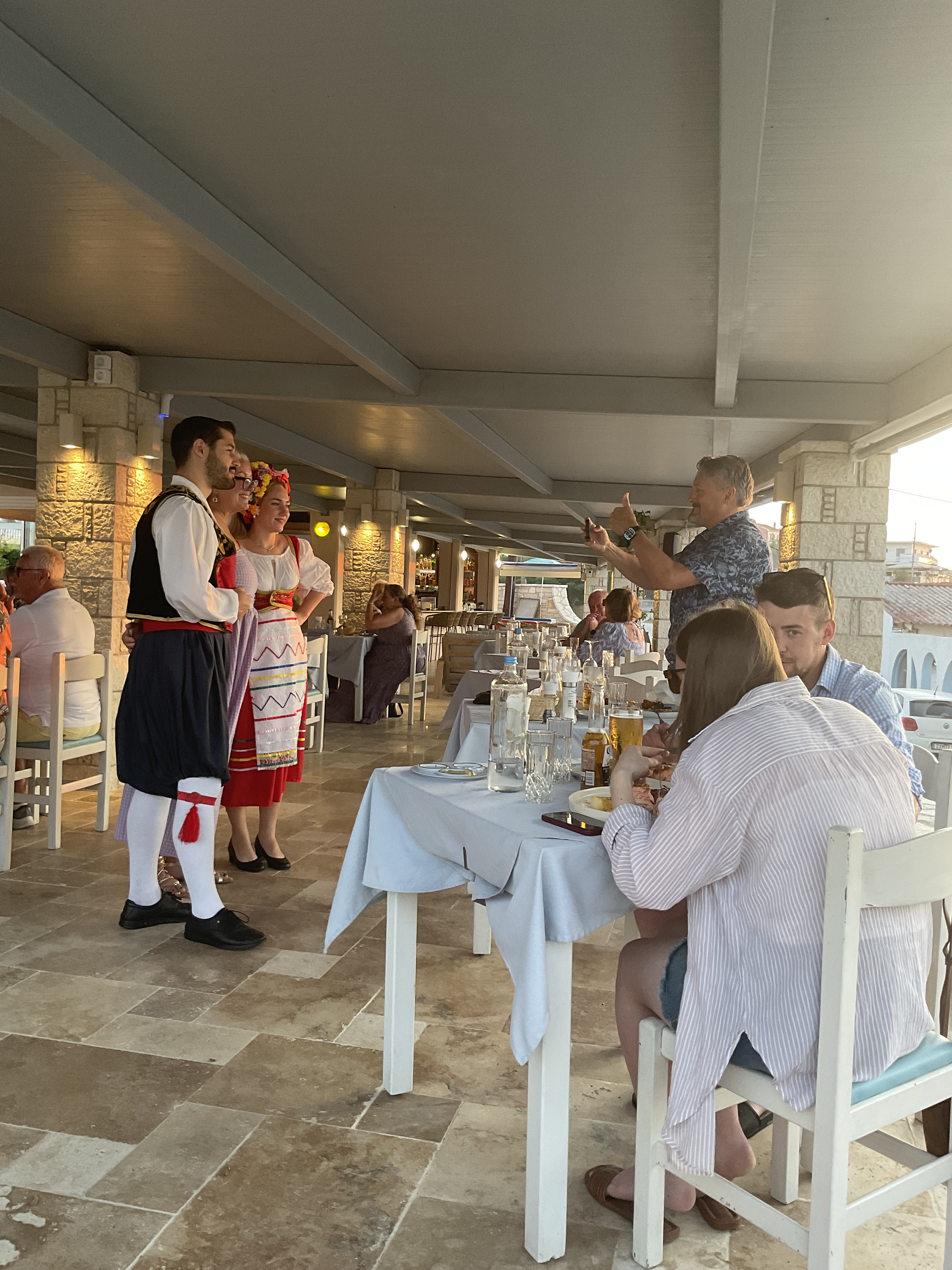 Hotel terrace