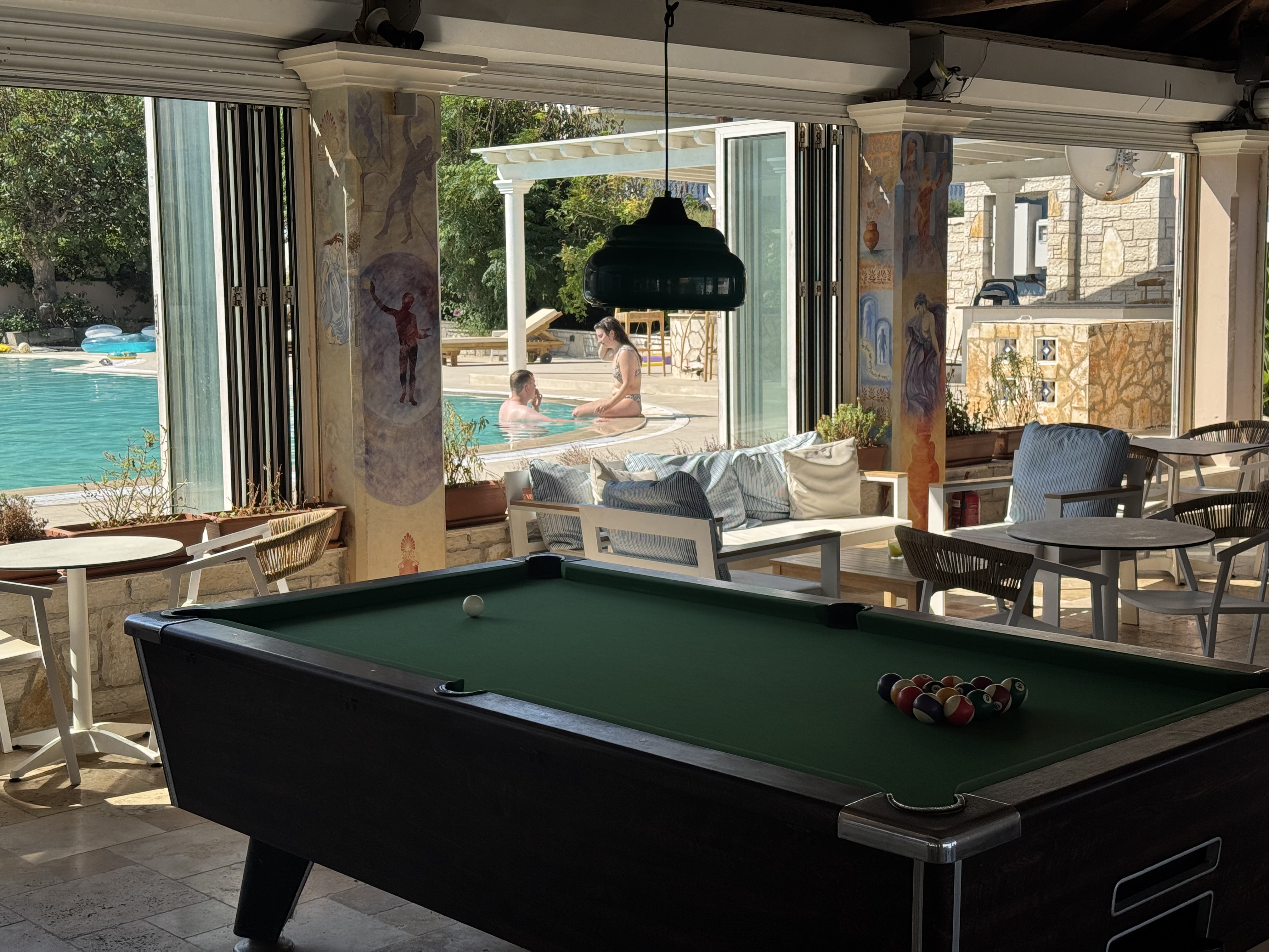 Pool area